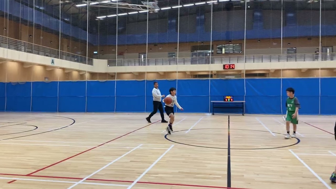 U10 籃青（綠） 對 hoopdreams（白）Q1