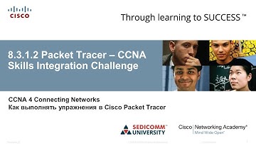 Курс Молодого Бойца Часть 4 2020 CCNA 4 CN 8.3.1.2 Packet Tracer - Проверка практических навыков