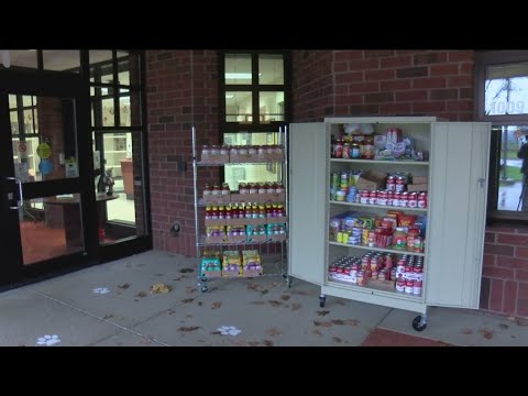 Maumee Schools combating food insecurity through Free Little Food Pantries