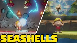 All Secret Seashells Location (How To Get The Koholint Sword) - Legend Of Zelda Link's Awakening