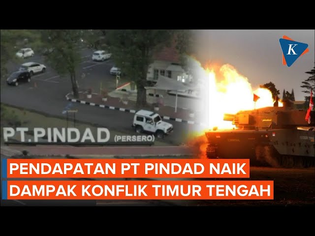 Dampak Konflik Timur Tengah, Pendapatan PT Pindad Naik Capai RP 25,8 T class=