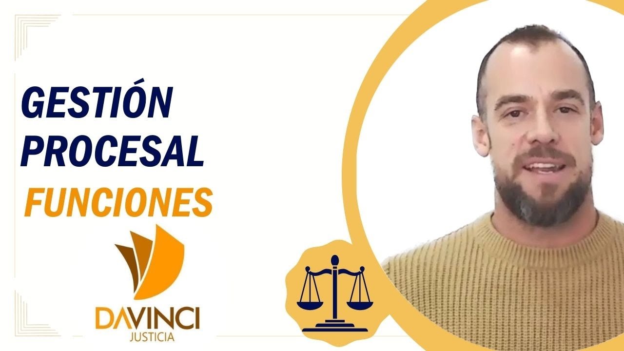 Vídeo sobre las funciones de un funcionario del Cuerpo de Gestión Procesal y Administrativa
