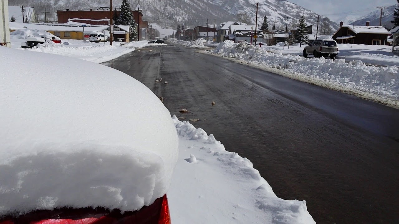 Silverton Colorado in winter YouTube