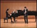 Han Kim and Woori Ko plays Fantasiestücke op.73 by R. SCHUMANN