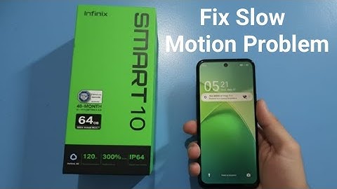 Infinix Smart 10 - How to fix slow internet problem