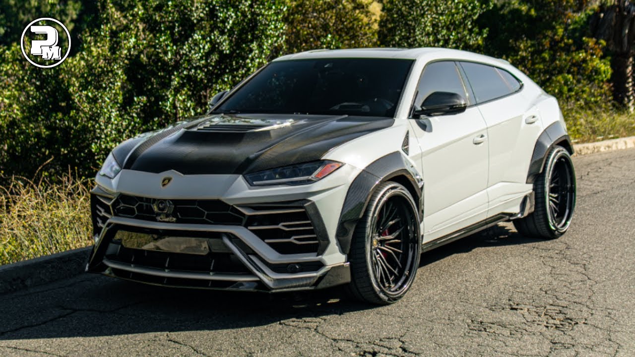 URUS ft. a VORSTEINER widebody kit, 24" AGL67 3pc wheels