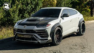 LAMBORGHINI URUS ft. a VORSTEINER widebody kit, 24" AGL67 3pc wheels & TITANIUM RYFT exhaust system.