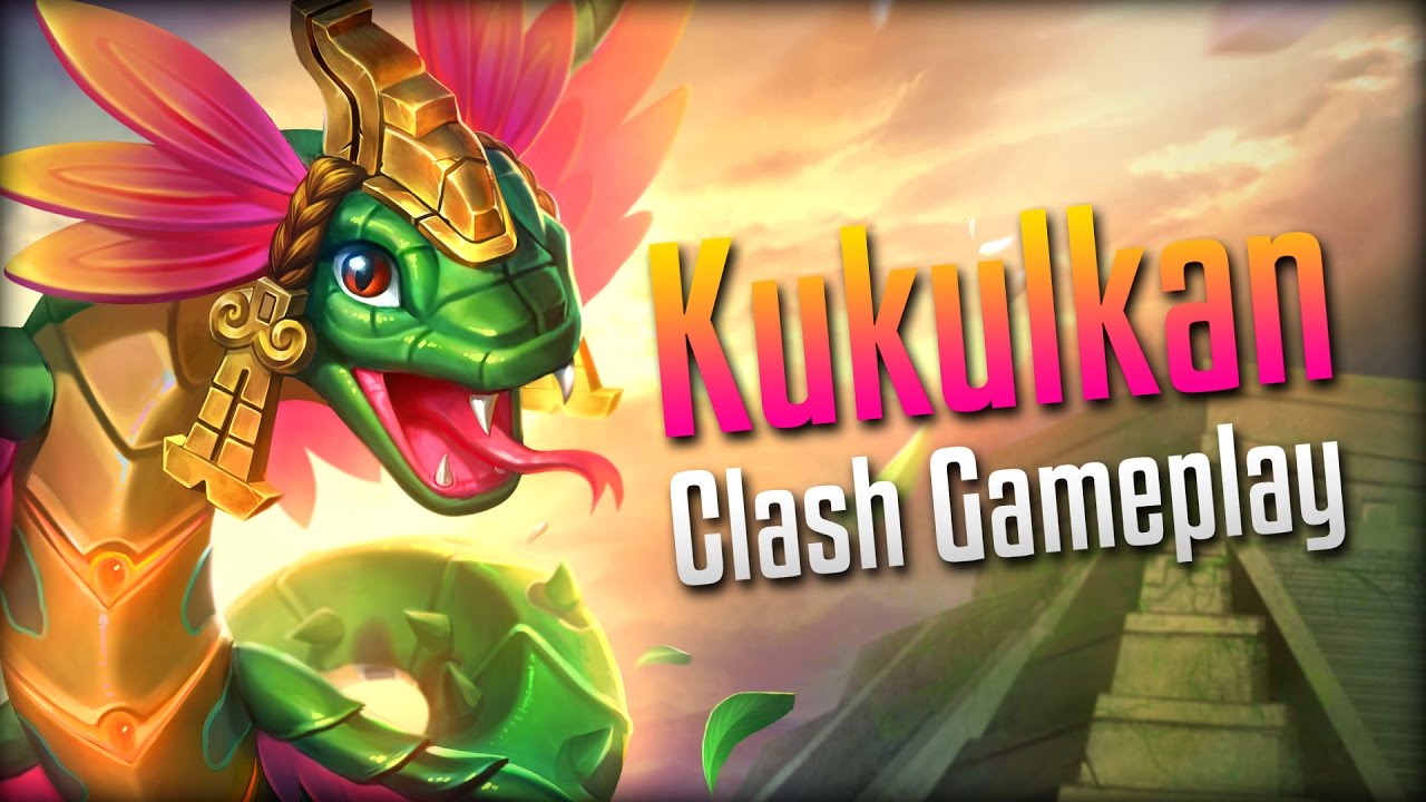 Smite: HiRez Please!- Breezy Chibi Kukulkan Clash Gameplay - YouTube