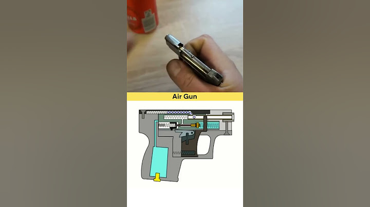 Air Gun Working Mechanism | 3D Cad Animation