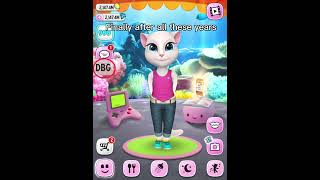 I FOUND DEBUG BUTTON IN MY TALKING ANGELA OH MY GOD AHHHHH