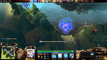 Dota 2 - How to hide Roshan and put him on the cliff! [6.87c]