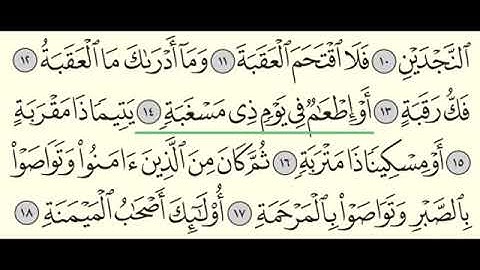 سورة البلد   ادريس ابكر   Surah Al Balad   Idris Abkar   90