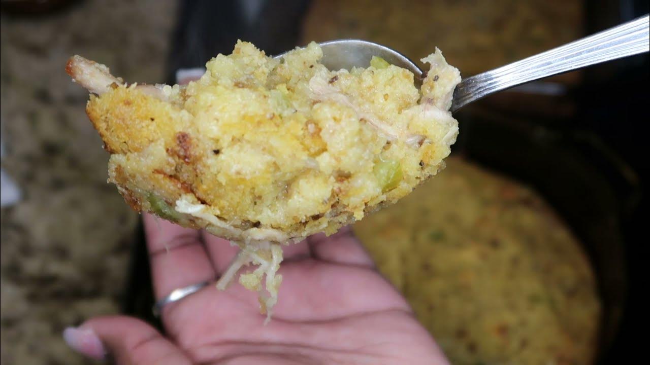 Easy Holiday Jiffy Cornbread Dressing : Cooking With Bliss