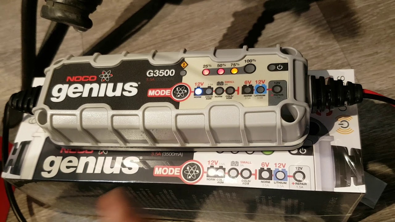 NOCO Genius G3500 6V//12V 3500mA Battery Charger G3500