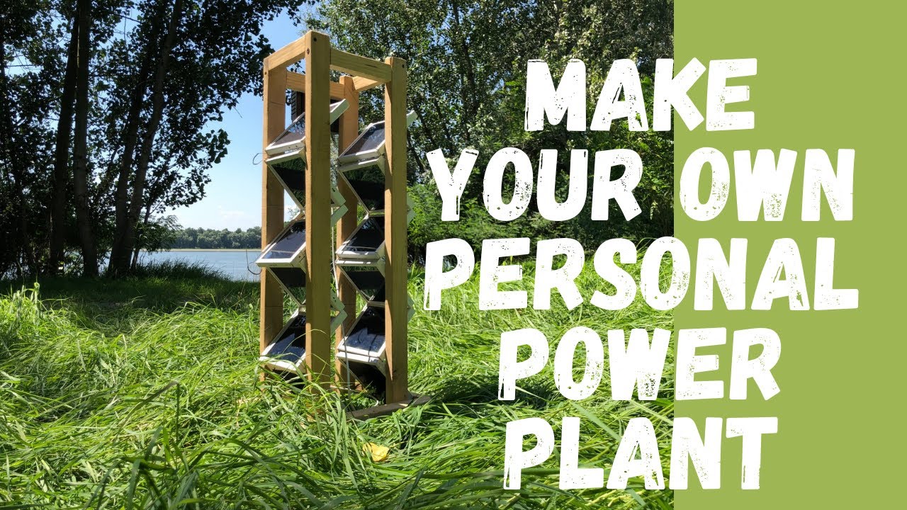Make Your Own Personal Power Plant energy | Cut Power Bills by 65% ...