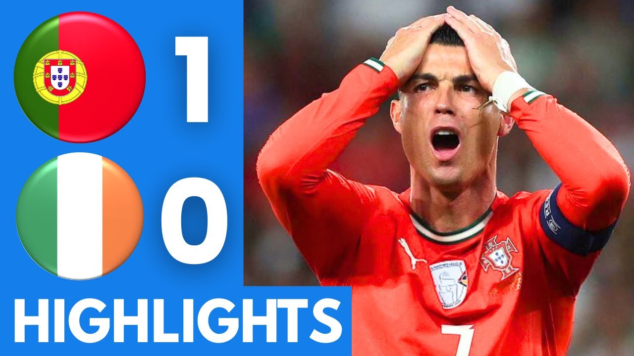 CR7 PENALTY MISS! Portugal vs Ireland (1-0) Highlights | UEFA World Cup Qualifiers 2025/26