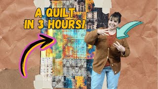 Quilt in a Day: Finish Your Quilt in 3 Hours with 9 Fat Quarters!