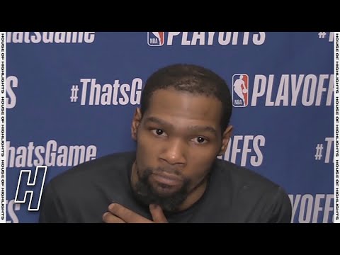 Kevin Durant on Fan Throwing Water Bottle at Kyrie - Game 4 - Nets vs Celtics - 2021 NBA Playoffs