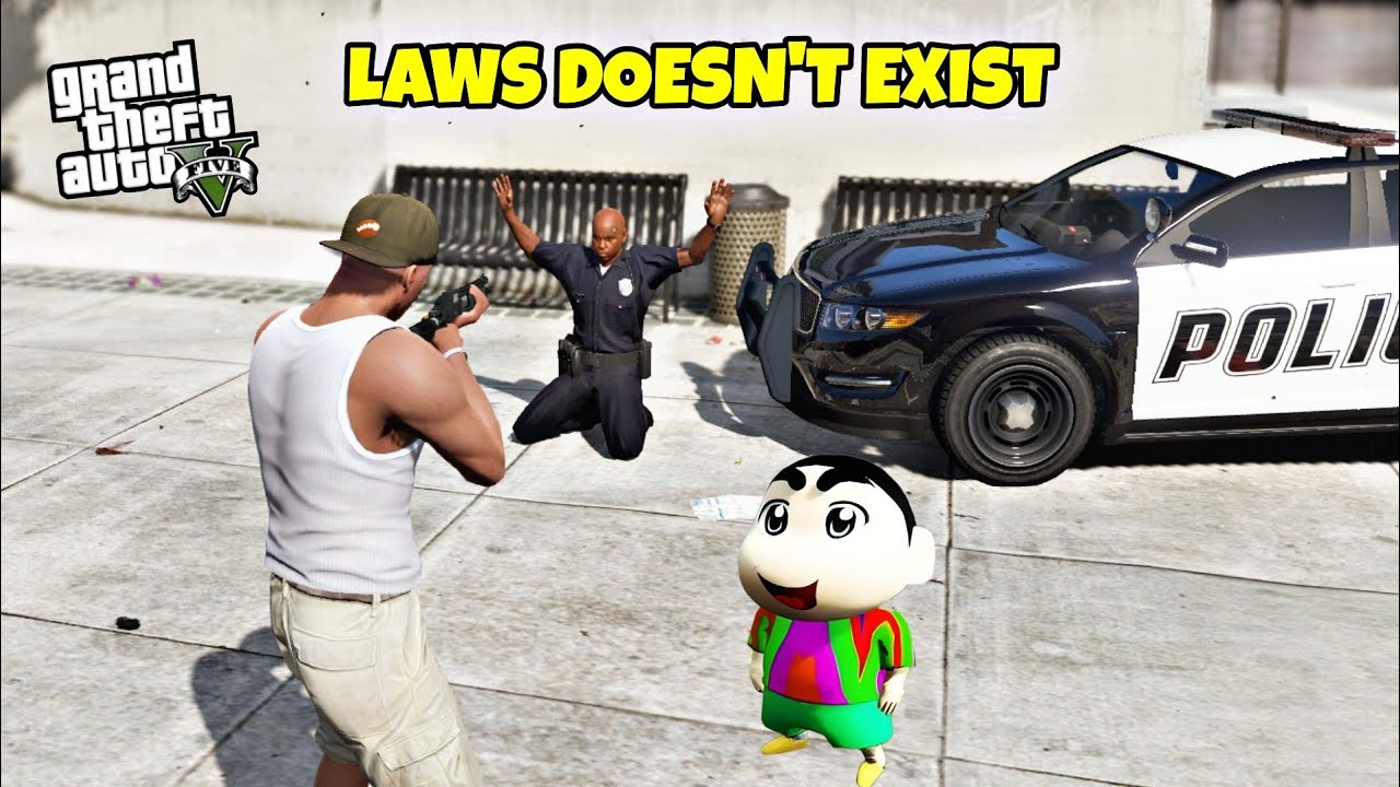 GTA 5 : BUT LAWS DOESN'T EXISTS FOR 24 HOURS😯