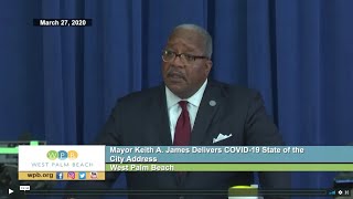Mayor Keith A. James Delivers COVID-19 State of the City Address (March 27, 2020)