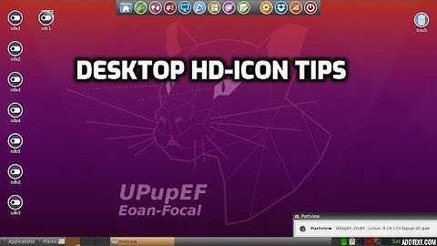 Desktop HD-Icon tips: using FocalPup32 puppylinux
