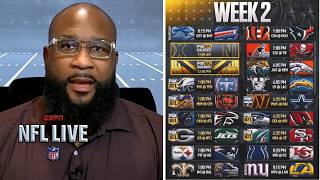 Details FULL NFL LIVE | ESPN's NFL predictions & picks for Wk 2: Bills-Lions; Bears-Vikings; Bengals-Texans News