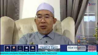 SEDERHANA DALAM HIDUP (HADITH 31 )  MUDARASAH KITAB AL WAFI SIRI 293  19/1/47-15/7/25