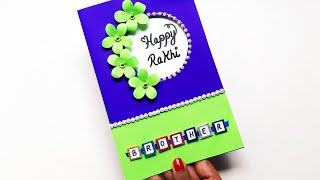 How to make Rakhi card at home/Rakhi card making ideas 2020/DIY Easy Rakshabandhan card/Gift idea