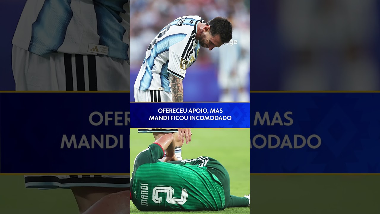 MESSI MERECIA SER EXPULSO? ARGENTINA 3 X 0 ARGÉLIA | Originais ge | #shorts | ge.globo