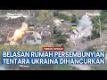 DRONE FPV Rusia Rusak Belasan Rumah yang Dihuni Tentara Ukraina di Krasnogorovka