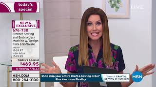 Brother Sewing and Embroidery Machine with Design Pack a... screenshot 5