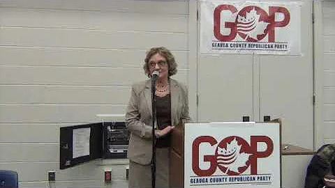 Sandra O'Brien Urges Geauga GOP Voters to Elect he...