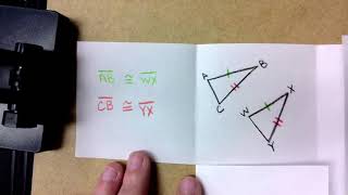 4-4 & 4-5 Part 1 Congruent Triangles Theorems Foldable (11/16/21)