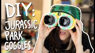 How I made my Jurassic Park goggles