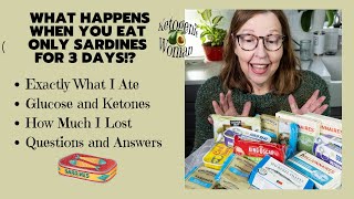 72 Hour Sardine Challenge | What Happened When I Took the  Dr. Boz Sardine Challenge?