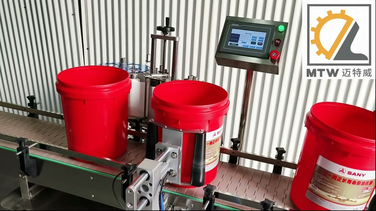 MTW  BIG  PAIL LALBELING MACHINE