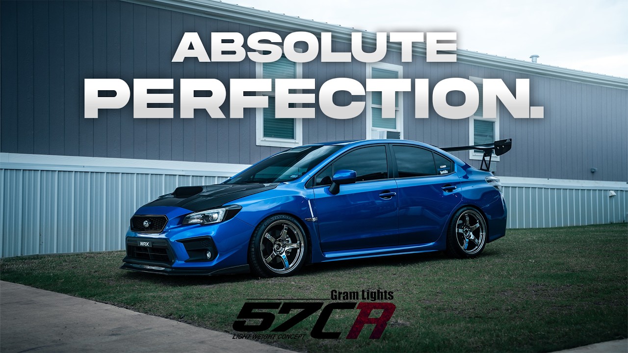 57cr Rbc I Completely Changed My WRX with NEW WHEELS | RAYS Gram Lights 57CR ...