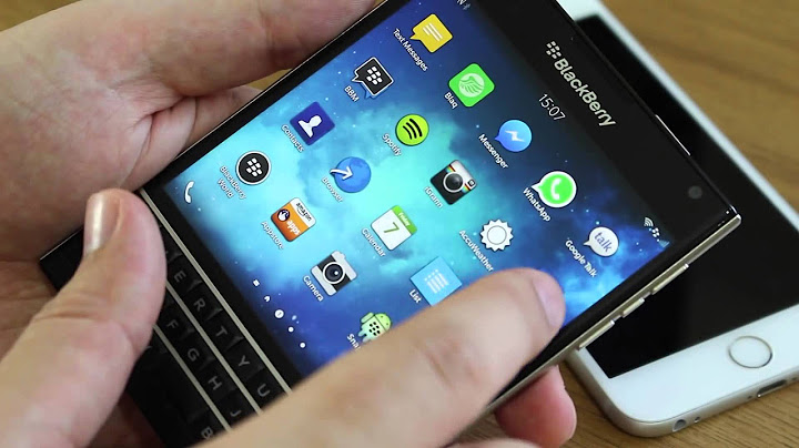 So sánh blackberry passport và iphone 6 plus năm 2024