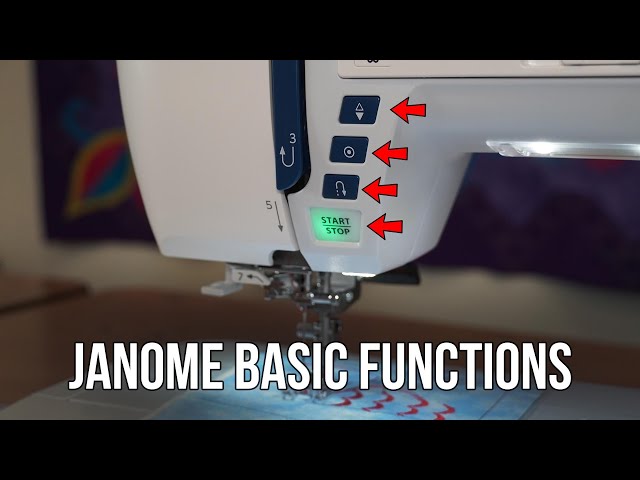 Janome JW7630 Computerized Easy-To-Use Sewing Machine with