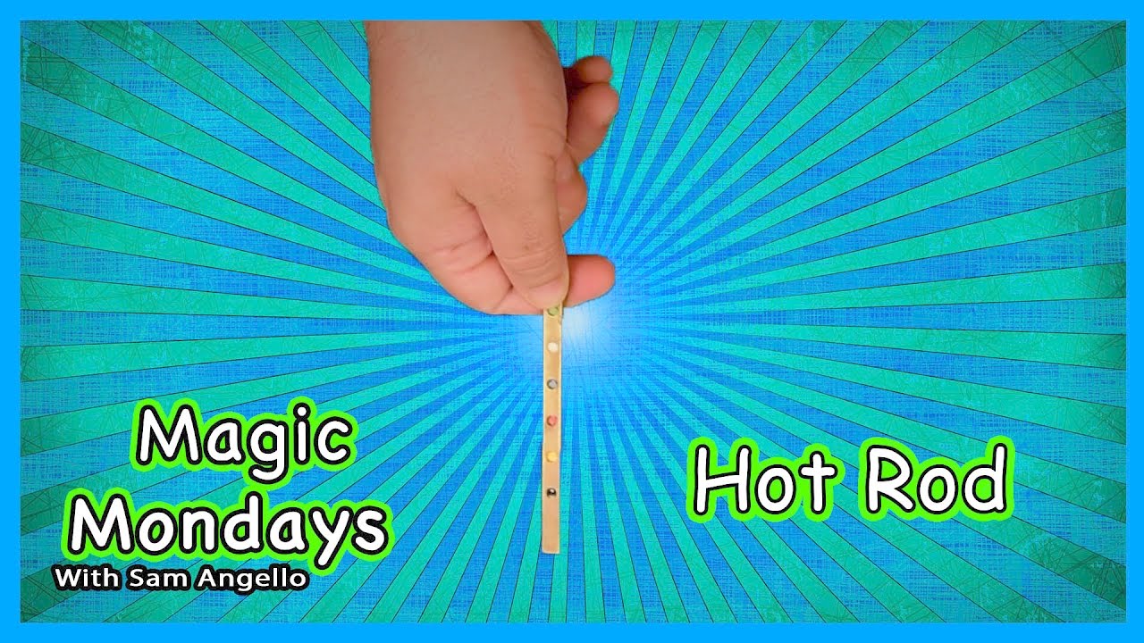 RED magic trick magician sleight of hand HOT ROD PEN 