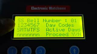 programming (automatic school bell controller)