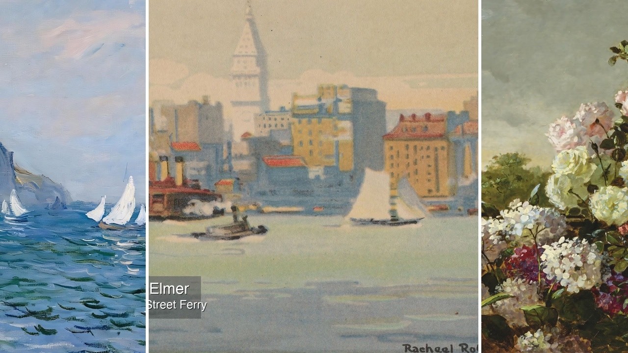 Impressionist Art TV — Silent Art Gallery · August 16 Night | New York from the 34th … & others