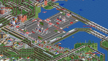 Huge Transport Tycoon Map - Airport Express