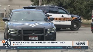 Police officer injured in Post Falls shooting