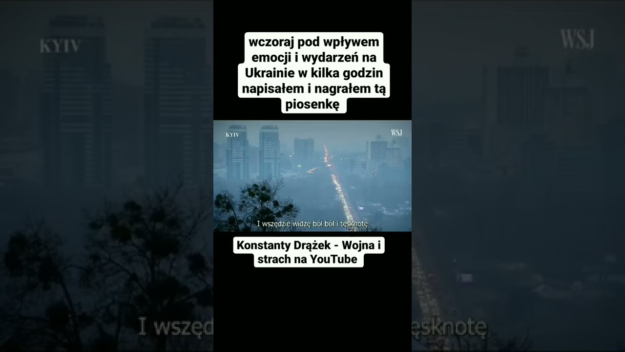 Piosenka O Wojnie Na Ukrainie