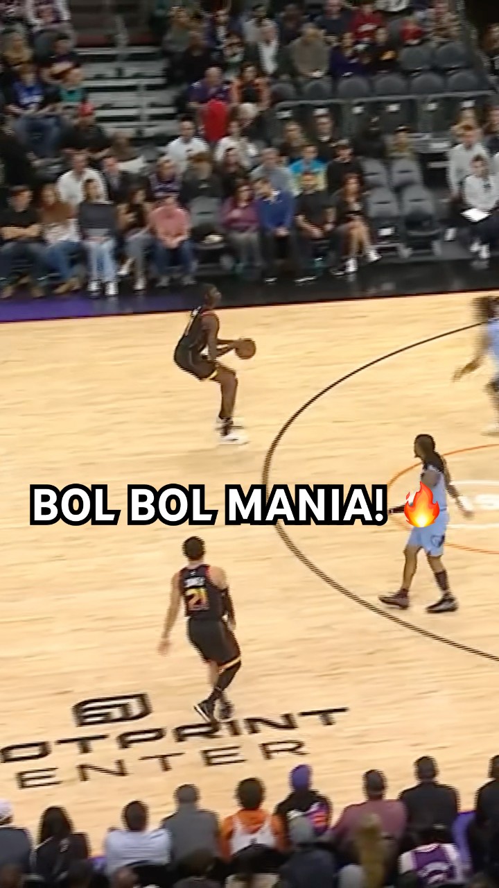 Bol Bol is going off early!