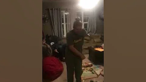 Trying to do the floss
