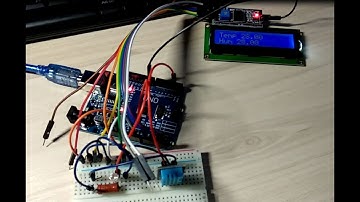 Индикатор температуры и влажности на Arduino UNO