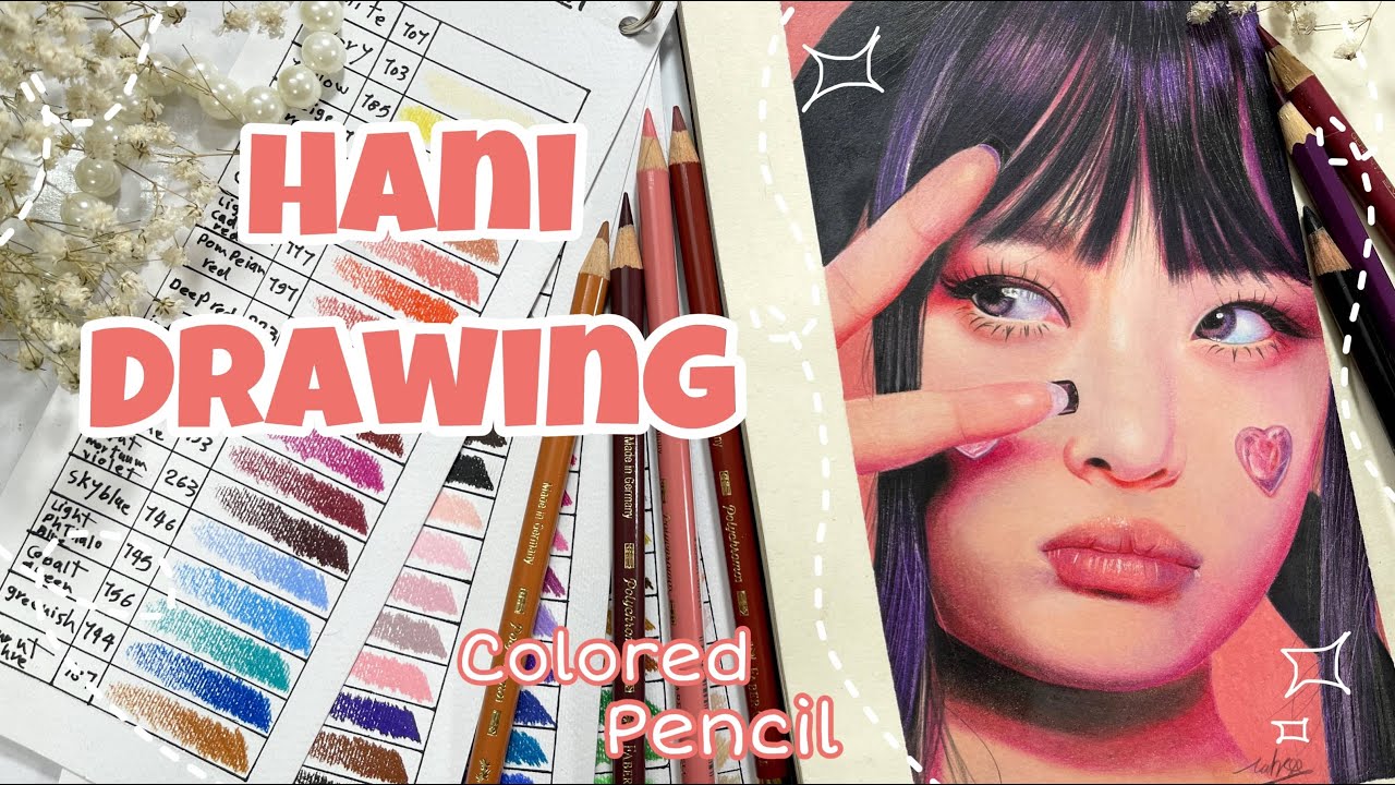 Drawing Newjeans Hanni Dream a Drawing YouTube