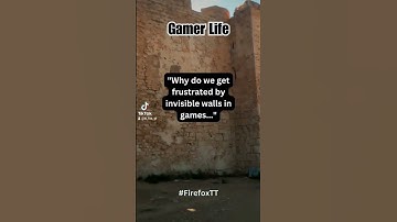 Why do we get frustrated by invisible walls in games.....